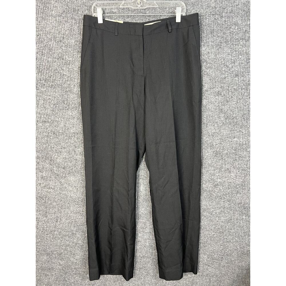Doc & Amelia Dress Pants Womens 14 Black Classic Fit Pockets Office Business